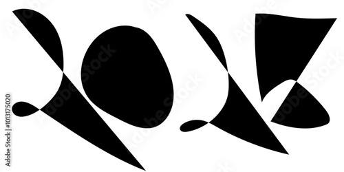 2025 happy new year black design for multi purpose banner etc.