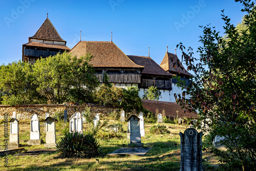 The fortified church of Viscri  photo