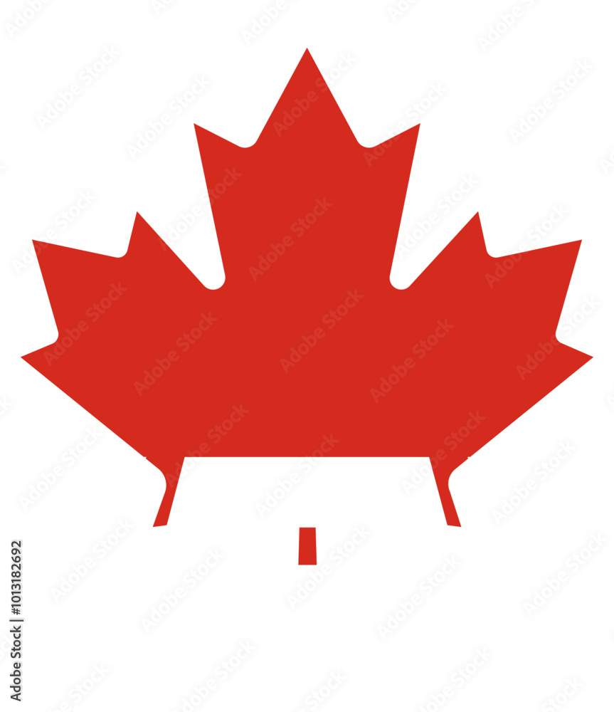 CANADA Flag On White Board
