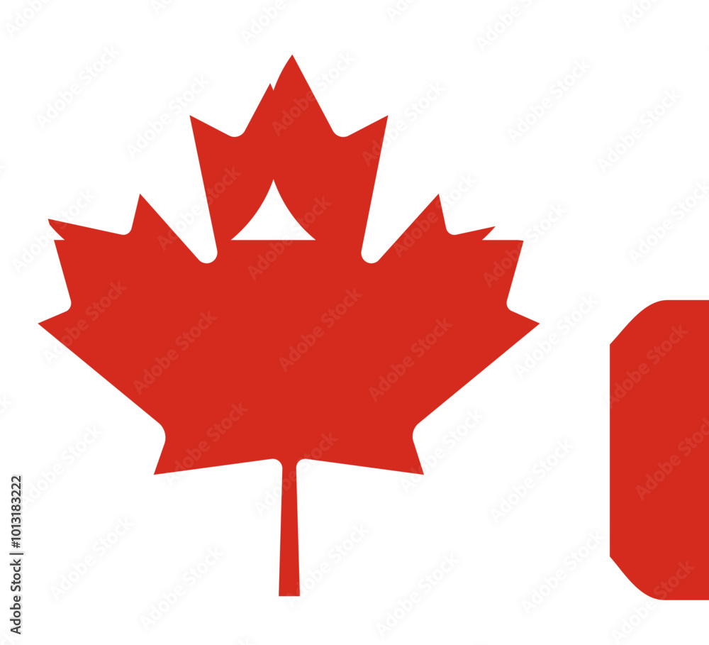 CANADA Flag on Documenrty icon CANADA Flag on Documenrty icon