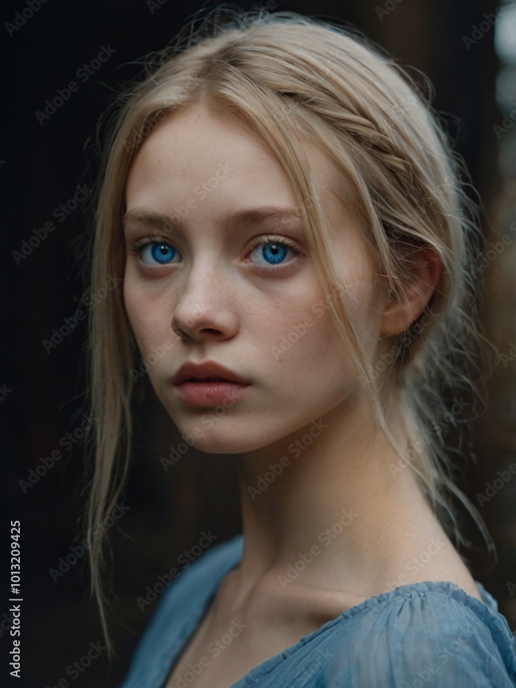 an innocent woman with beautiful blue eyes an innocent woman with beautiful blue eyes
