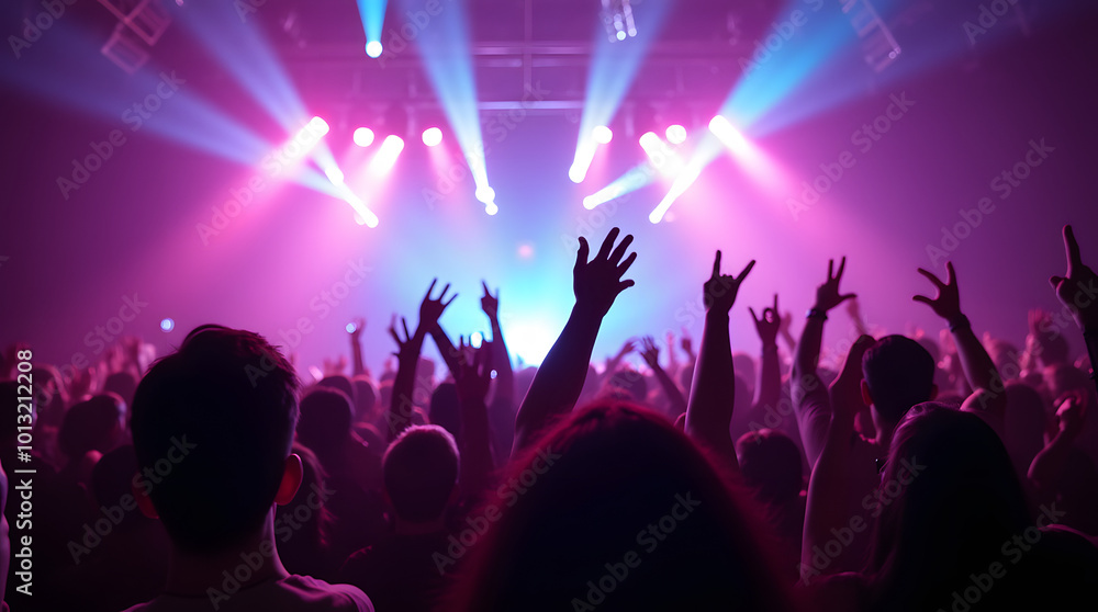crowd of people dancing in a concert crowd of people dancing in a concert