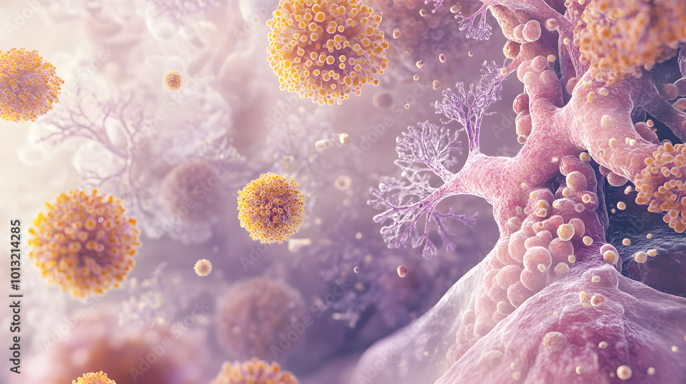 Naklejka premium Histoplasmosis Overview