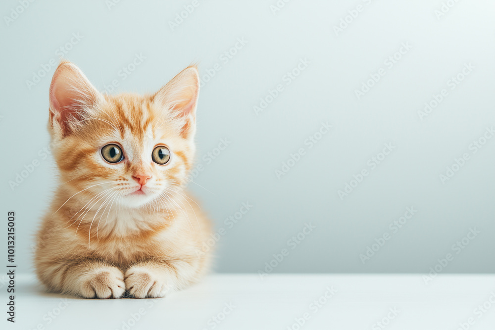 Adorable and Cute Kitten Background Adorable and Cute Kitten Background