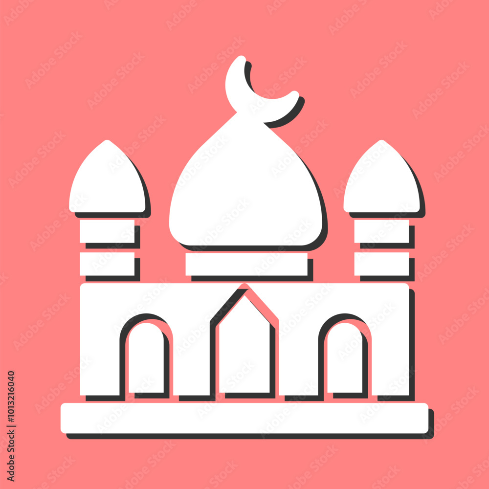 Mosque Vector Icon Mosque Vector Icon