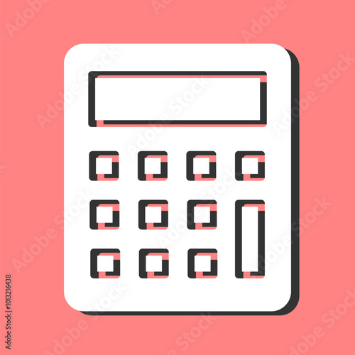 Calculator Vector Icon