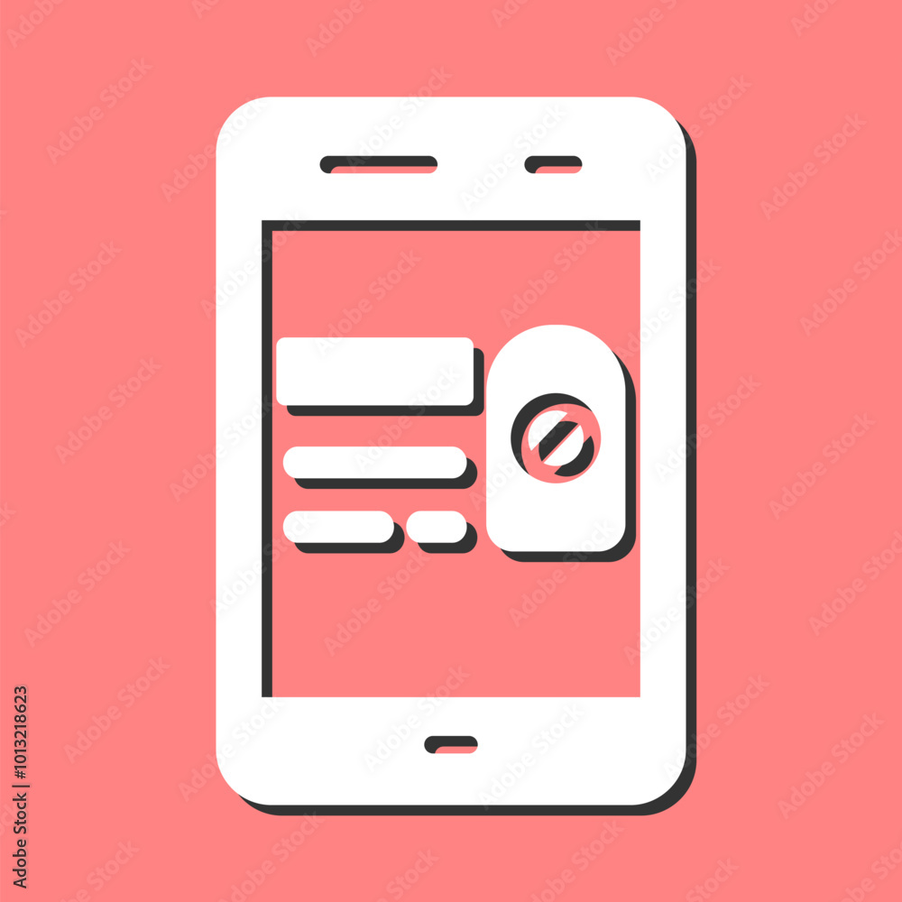 Do Not Disturb Vector Icon Do Not Disturb Vector Icon