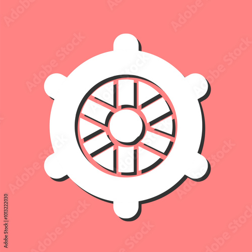 Rudder Vector Icon