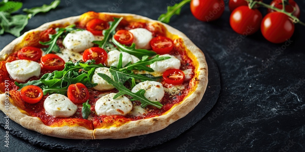 Tomato Mozzarella Basil Pizza Tomato Mozzarella Basil Pizza
