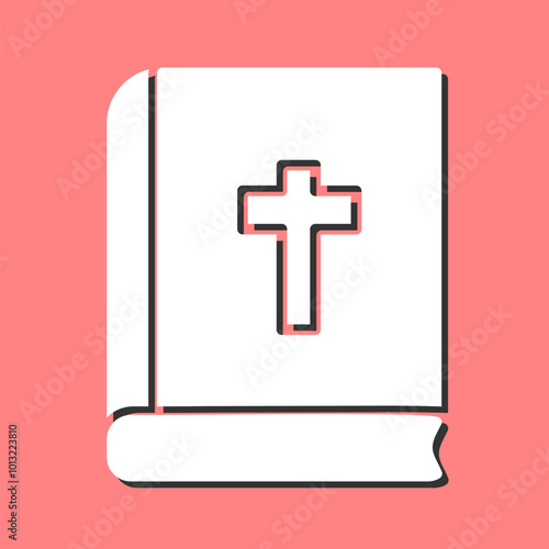 Religious Book Vector Icon