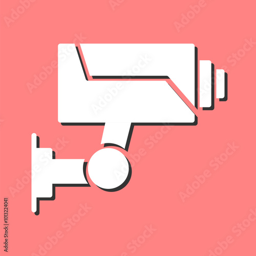 Security Camera Vector Icon