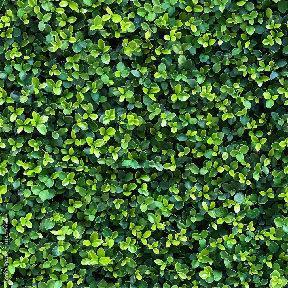 Dense wall of tiny leaves, arranged to create a seamless surface, vibrant greens and intricate textures, perfect for tranquil designs. Dense wall of tiny leaves, arranged to create a seamless surface, vibrant greens and intricate textures, perfect for tranquil designs.