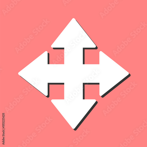 Move Arrow Vector Icon