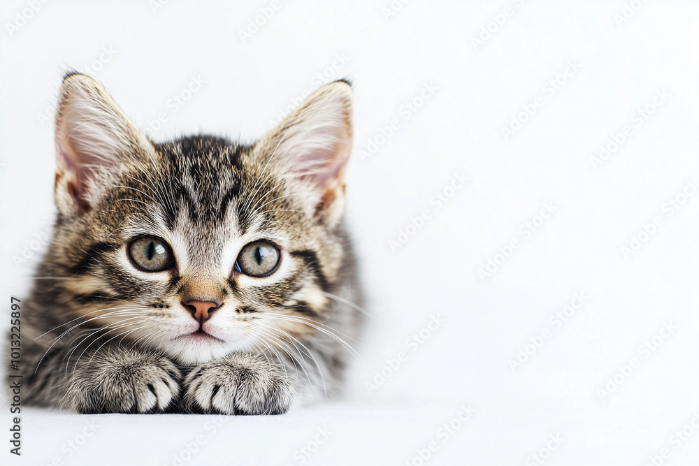Adorable and Cute Kitten Background Adorable and Cute Kitten Background