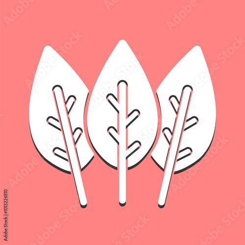 Tobacco Leafs Vector Icon