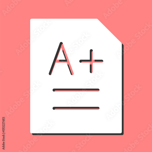 A+ Vector Icon