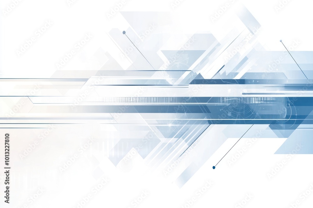 Abstract Geometric Design with Blue and White Tones for Futuristic and Tech Backgrounds. Abstract Geometric Design with Blue and White Tones for Futuristic and Tech Backgrounds.
