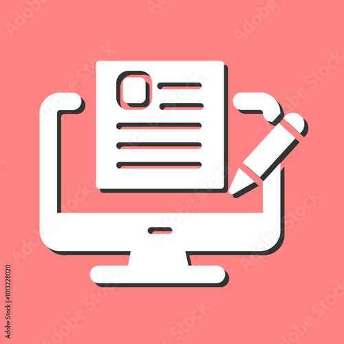Blog Vector Icon