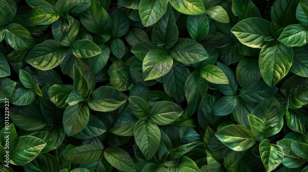 Small leaves forming a uniform wall, deep greens with soft light, capturing the essence of nature's beauty, ideal for serene backgrounds. Small leaves forming a uniform wall, deep greens with soft light, capturing the essence of nature's beauty, ideal for serene backgrounds.