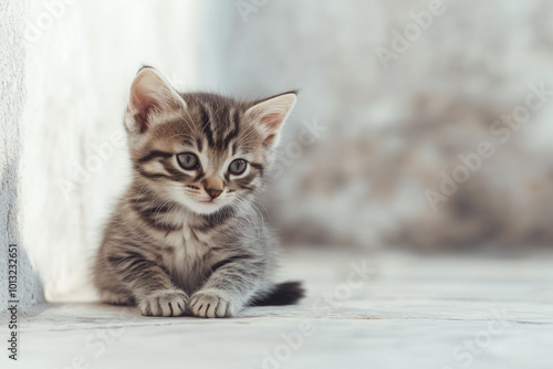 Adorable and Cute Kitten Background