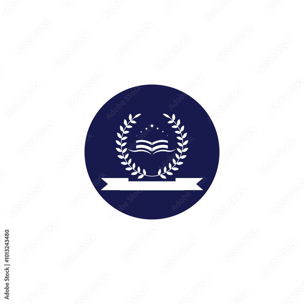 University Education Logo Design Stock Vector University Education Logo Design Stock Vector