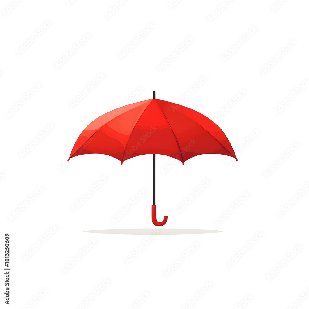 Flat design illustrations Umbrella Flat design illustrations Umbrella