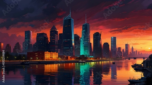 light in the tunnel, Car motion trails. Speed light streaks background with blurred fast fast-moving light effect