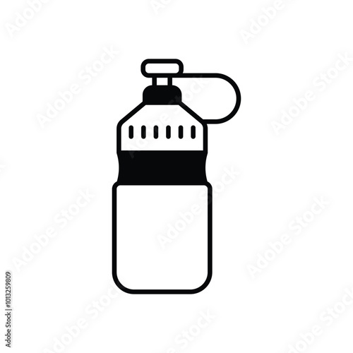 Water Bottle vector icon