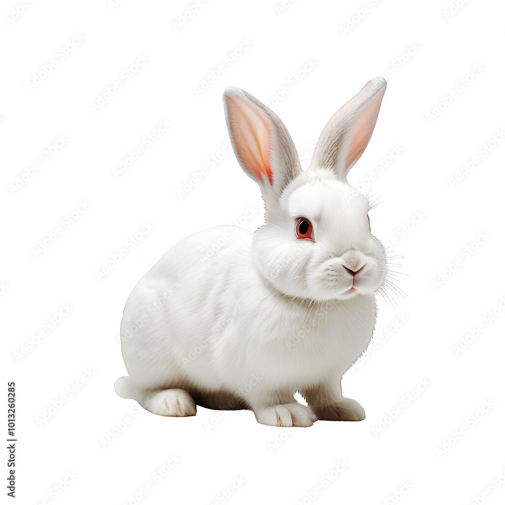 Cute Rabbit Sitting for Adorable Character Designs Cute Rabbit Sitting for Adorable Character Designs