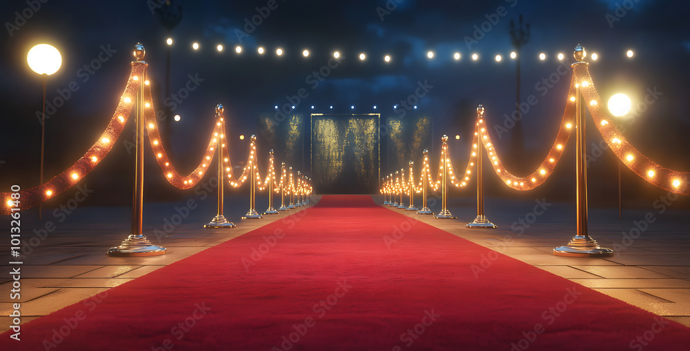 Celebrities Walk the Red Carpet at Movie Premiere, A Night of Glamour and Excitement Design