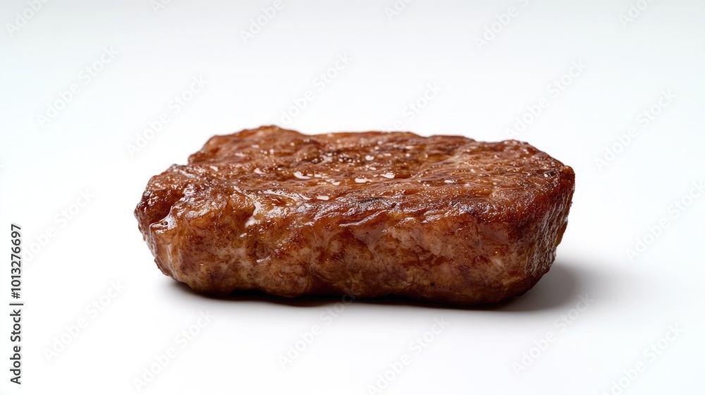 Raw Meat on White Surface Raw Meat on White Surface