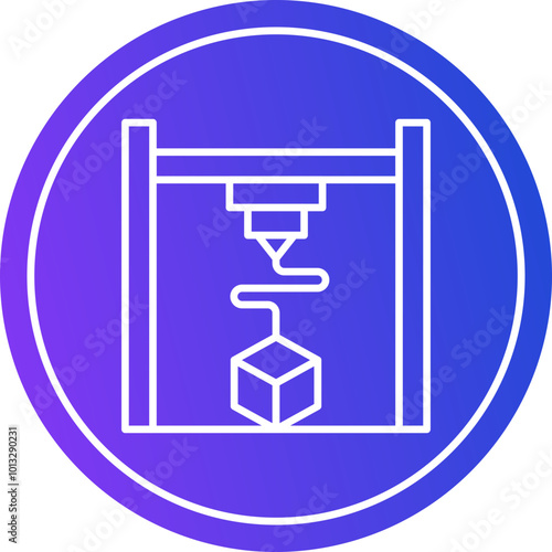 3d Printer Icon