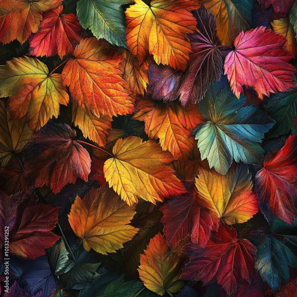 Beautiful maple leaves in autumn sunny day in foreground and blurry background in Kyushu, Japan. No people, close up, copy space, Beautiful maple leaves in autumn sunny day in foreground and blurry background in Kyushu, Japan. No people, close up, copy space,