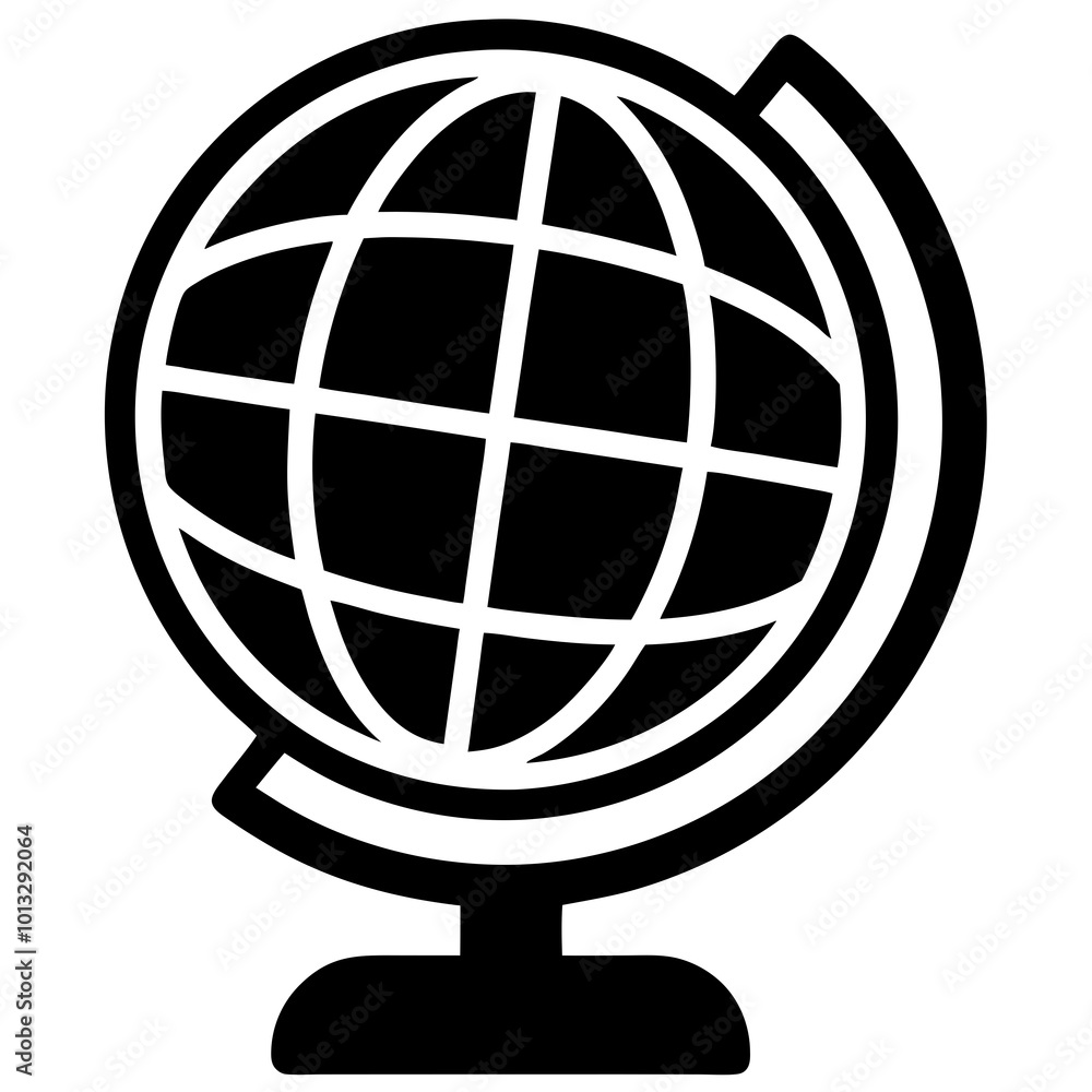 earth globe icon smartphone with screen silhouette vector on white background earth globe icon smartphone with screen silhouette vector on white background