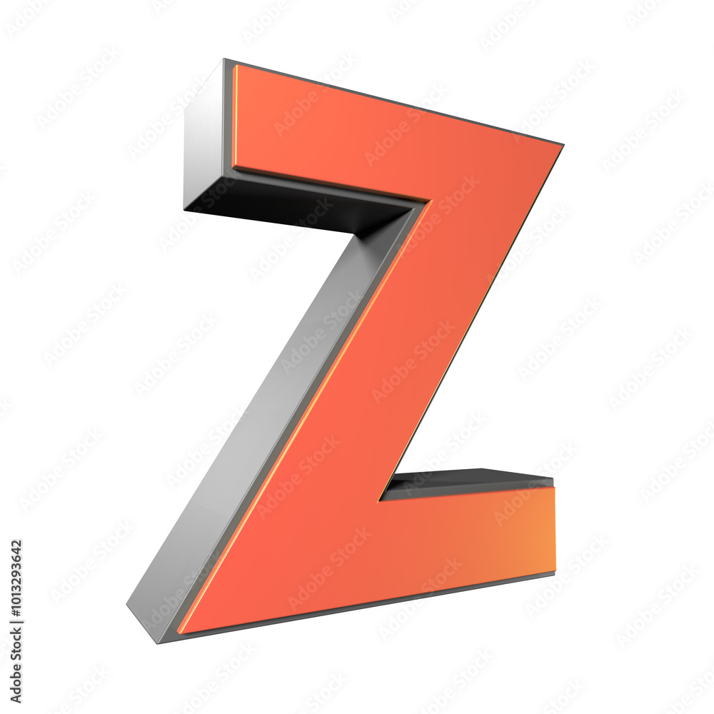3d number Z 3d number Z