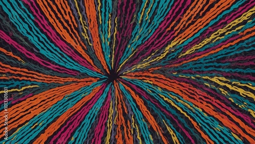 abstract background of colorful lines