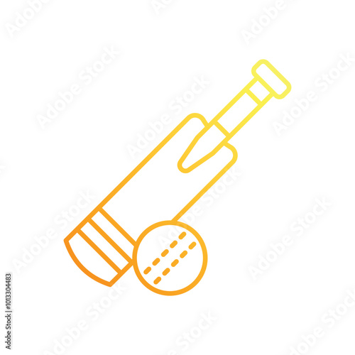 Cricket vector icon