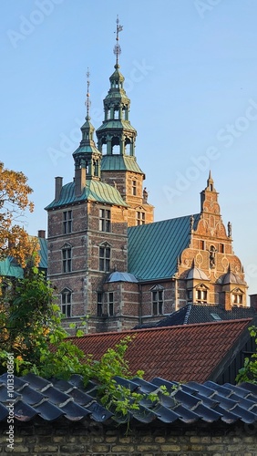 Rosenborg Castle in Copenhagen, Denmark