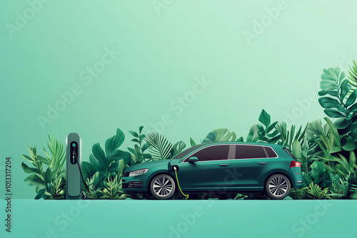 Charging Electric Vehicle Concept