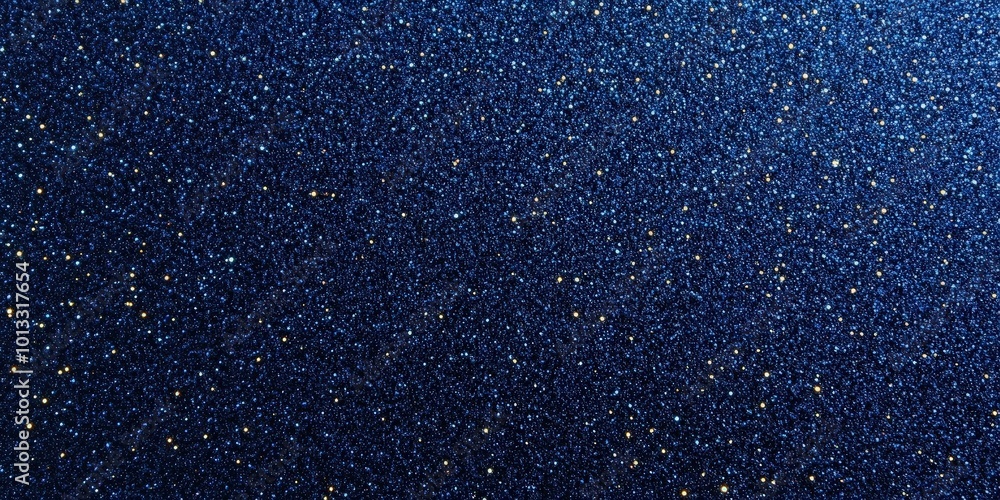Deep Blue Glitter on Flat Surface Deep Blue Glitter on Flat Surface