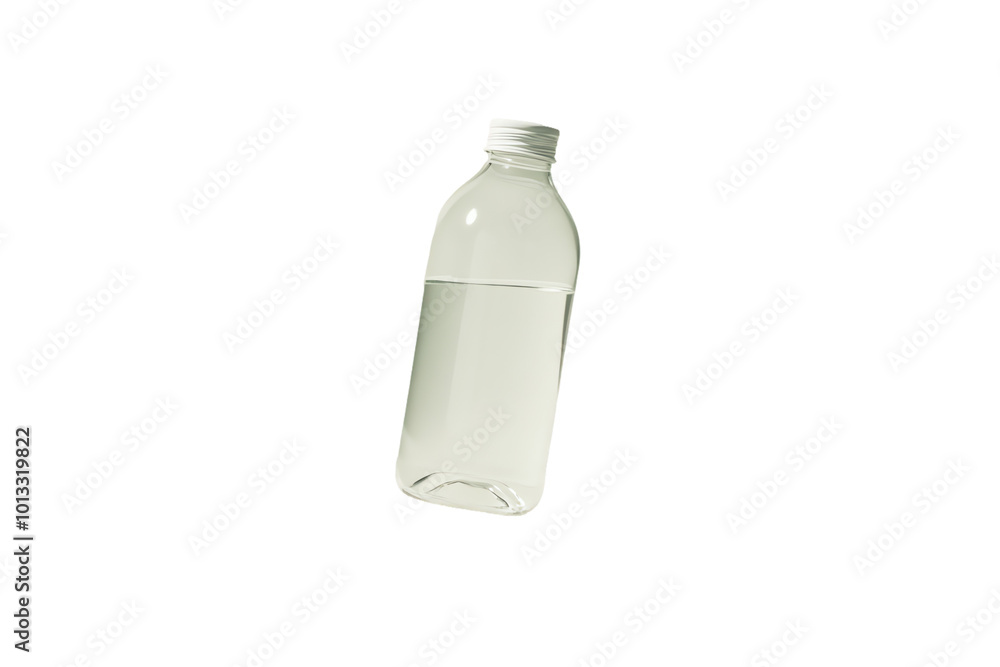 Empty Glass Water Bottle with Aluminum Cap Empty Glass Water Bottle with Aluminum Cap