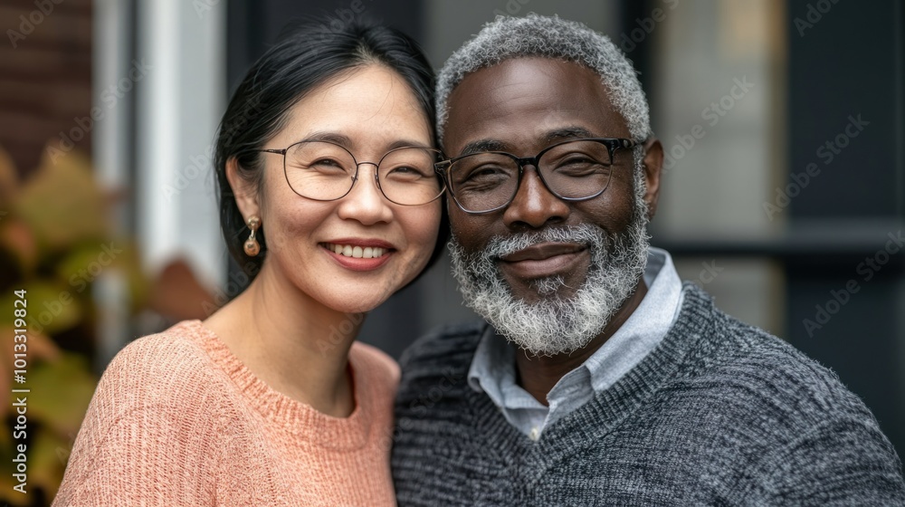 Portrait of a mature couple Portrait of a mature couple