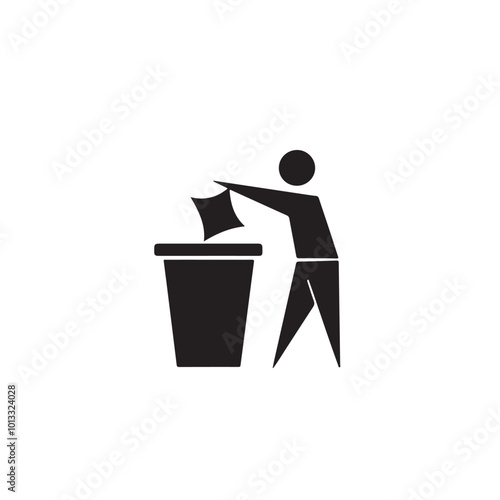 trash can icon ,recycle bin icon 