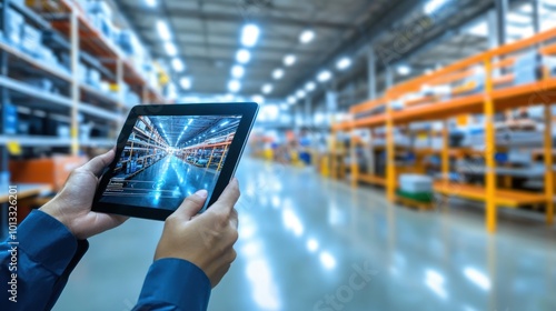 Warehouse Inventory Management with Tablet