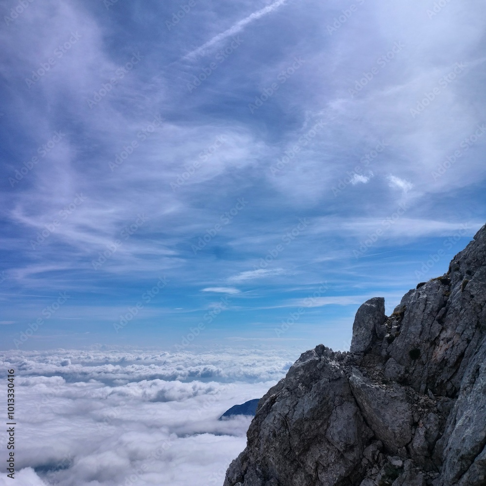 epic rocks in mountains with cloudy background epic rocks in mountains with cloudy background