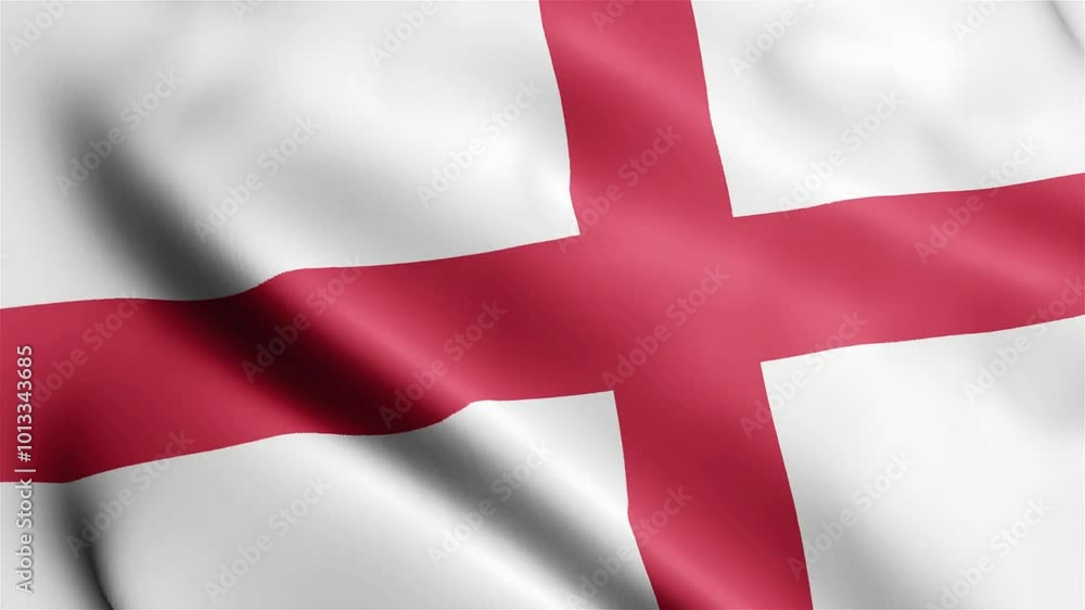 4k render England Flag video waving in wind England Flag Wave Loop waving in win 4k render England Flag video waving in wind England Flag Wave Loop waving in win