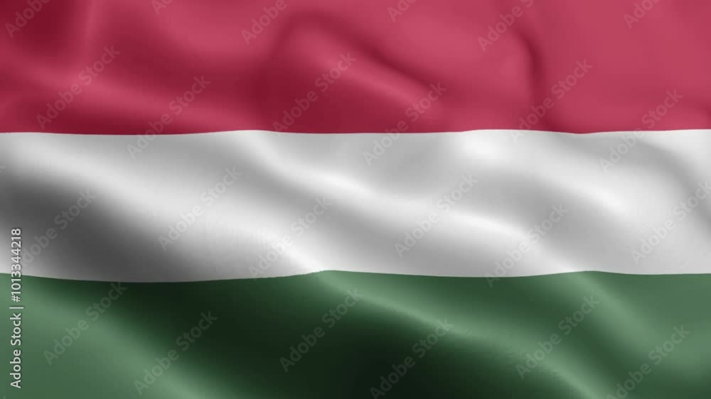 4k render Hungary Flag video waving in wind Hungary Flag Wave Loop waving in win 4k render Hungary Flag video waving in wind Hungary Flag Wave Loop waving in win