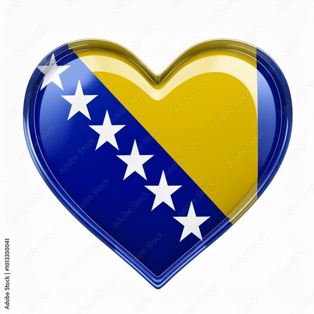 ボスニア・ヘルツェゴビナの国旗のハート(Heart of Bosnia and Herzegovina flag on white.)
ボスニア・ヘルツェゴビナの国旗のハート(Heart of Bosnia and Herzegovina flag on white.)