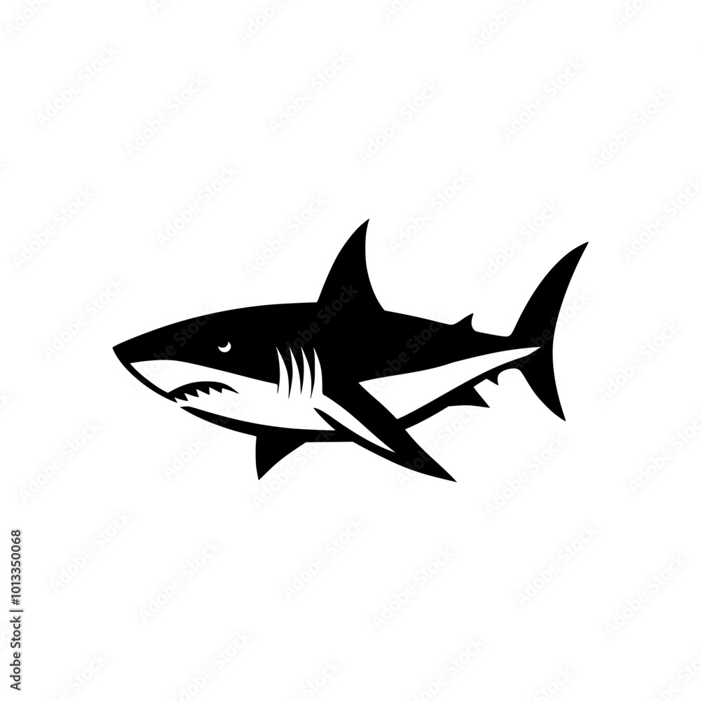 Fototapeta premium SharkI've already lived 1000 lives