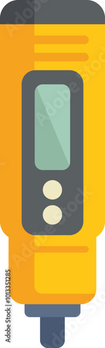 Electronic device measuring water quality by displaying tds, the total dissolved solids